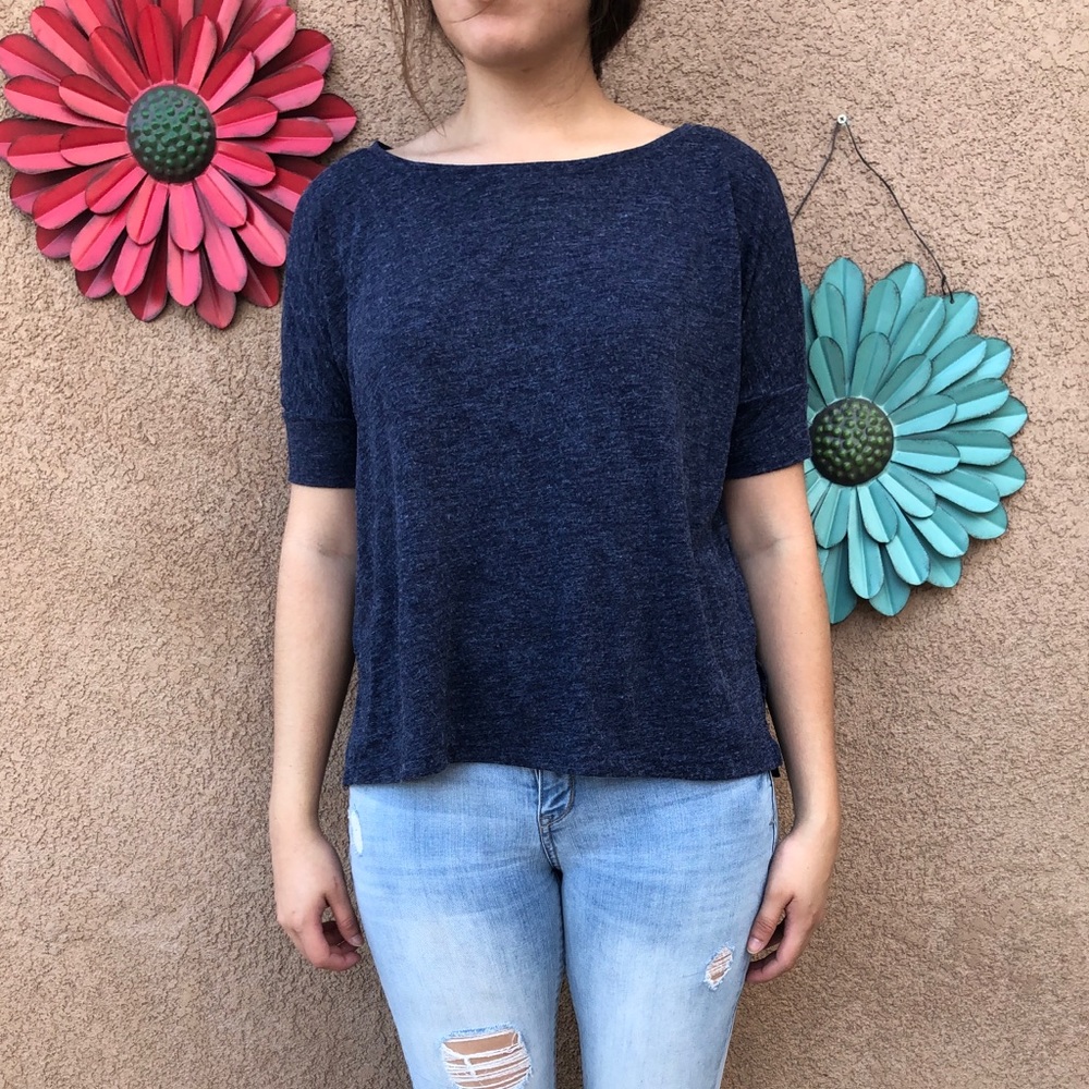 Navy Blue Top